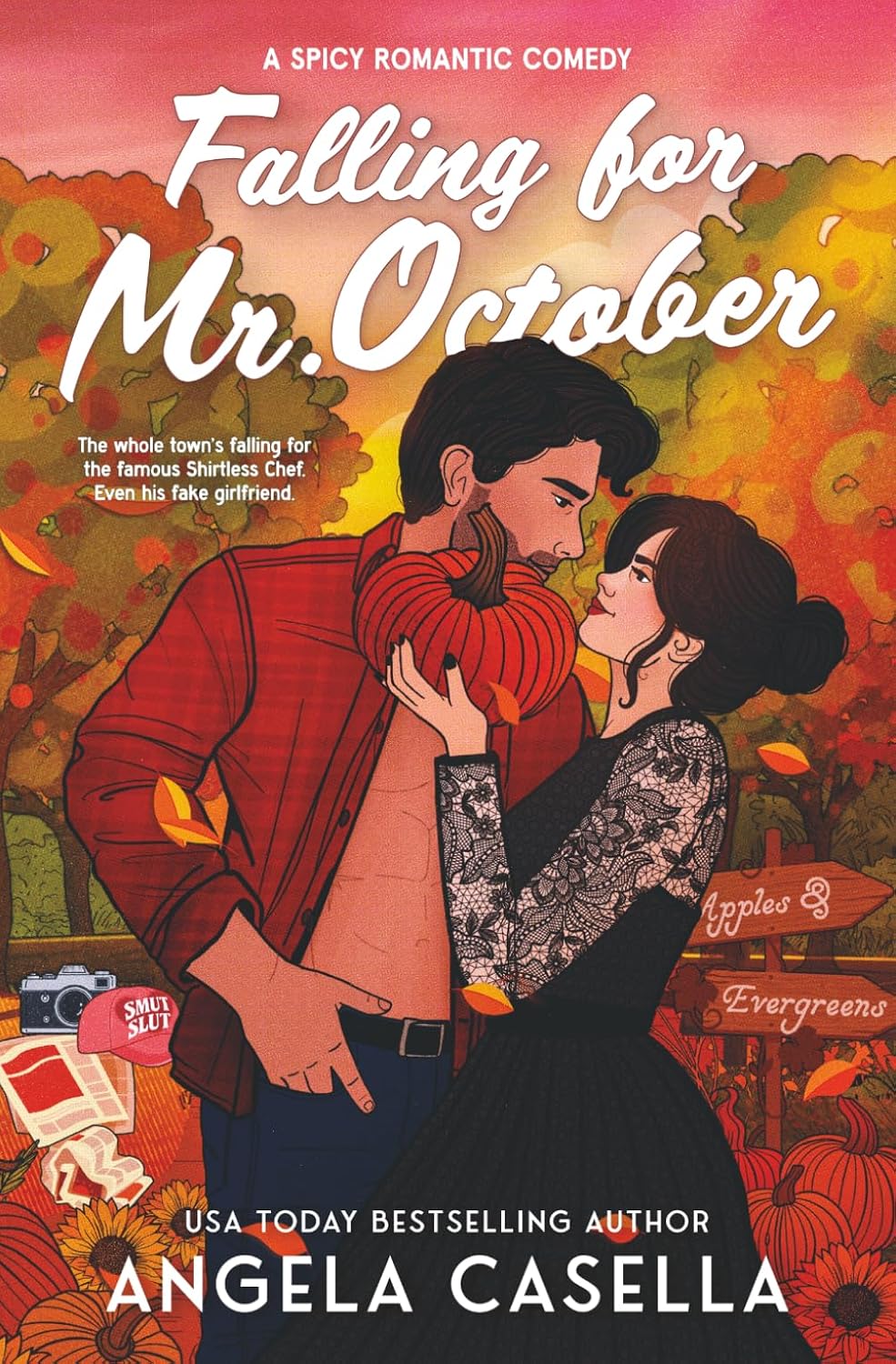 Falling for Mr. October: A Spicy Fall Romantic Comedy (Apple Ridge - spicy Book 1) by Angela Casella