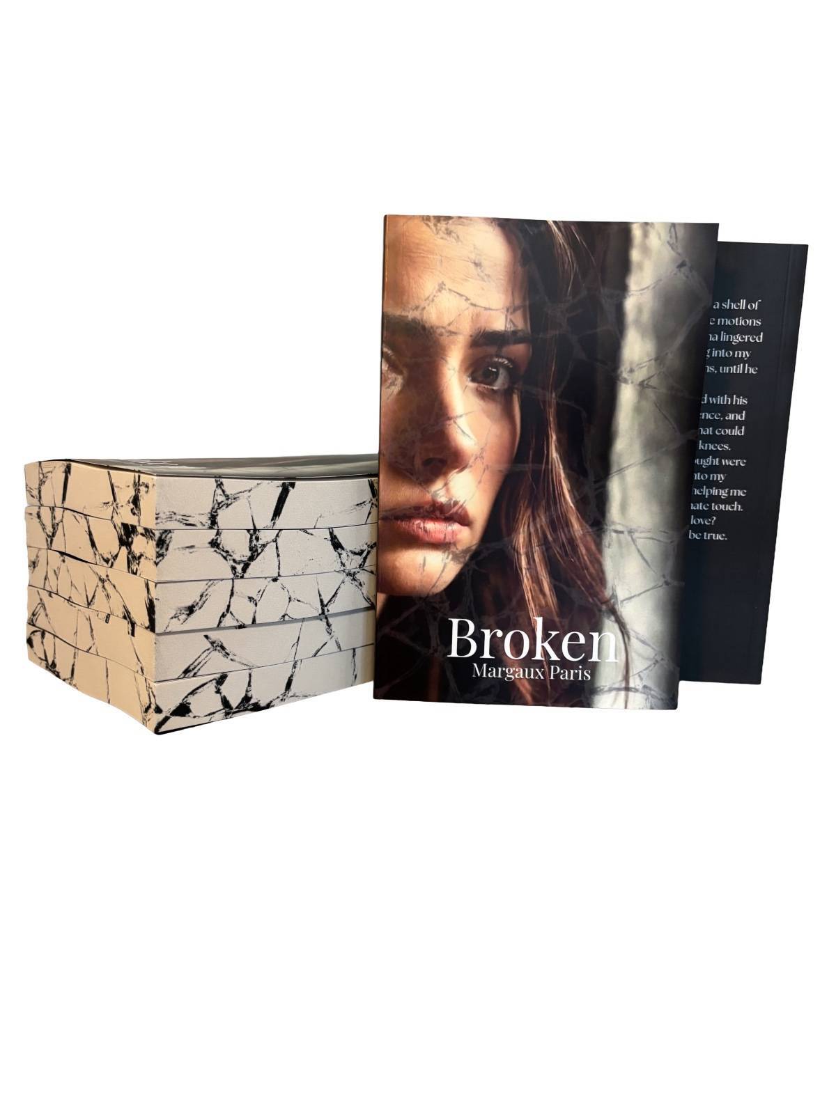 Broken (Damaged Hearts Book 1) Sprayed Edges Signed Edition