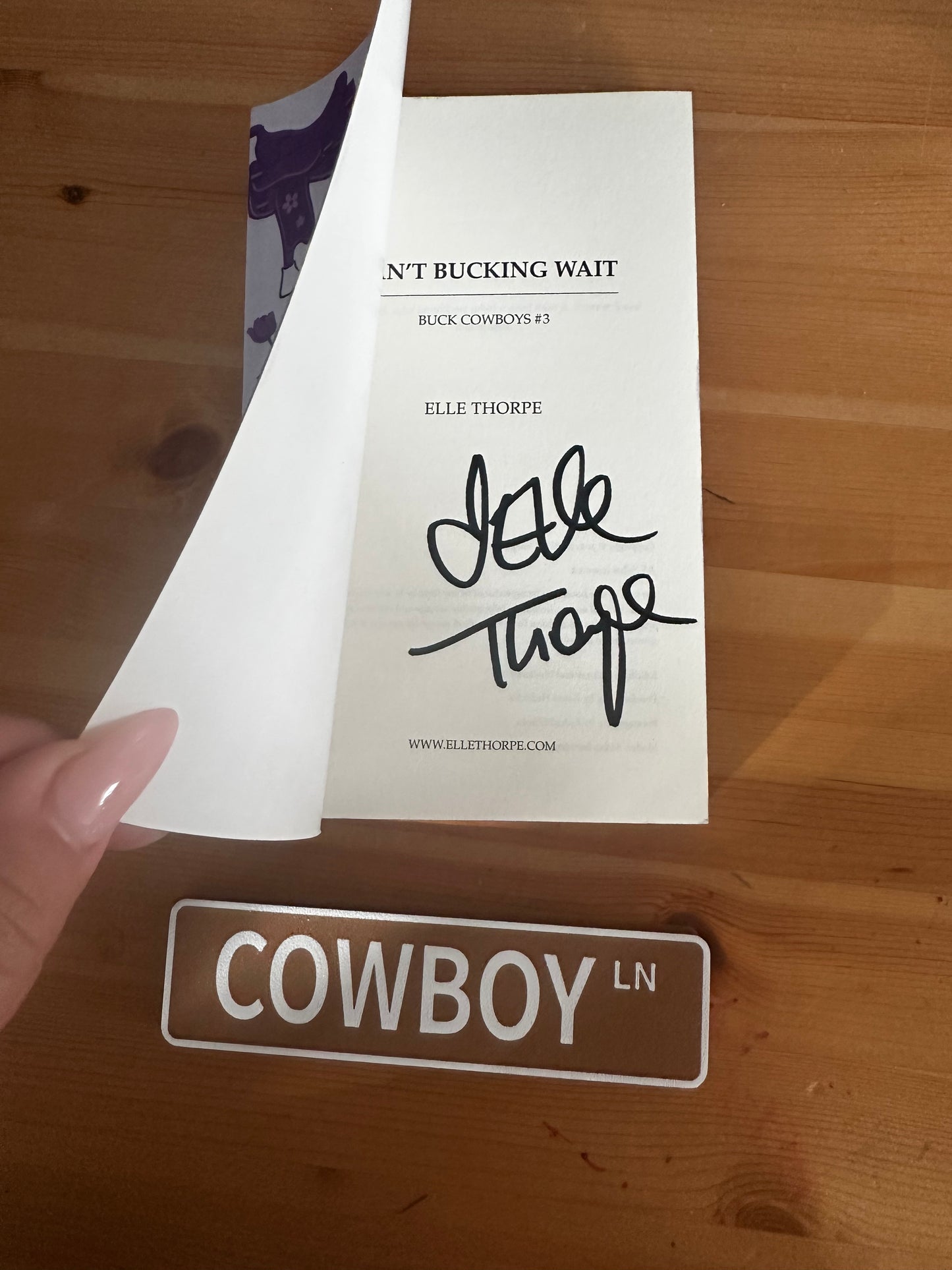Can't Bucking Wait - (Sprayed Edge & Signed Edition)