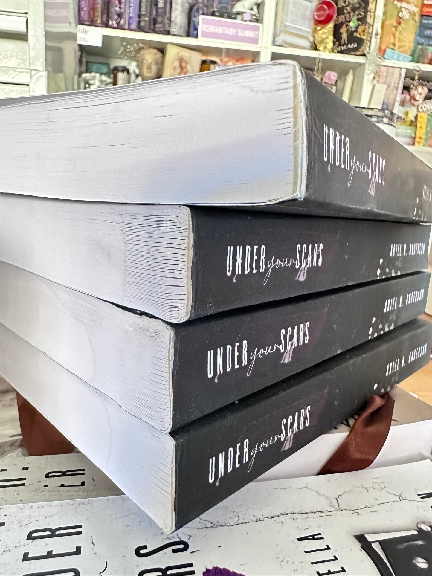 Under Your Scars (HAND SIGNED - EXCLUSIVE)  Damaged copies