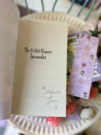 The Wild Flowers , Lavender (Book 1) (Sprayed edge and hand Signed)