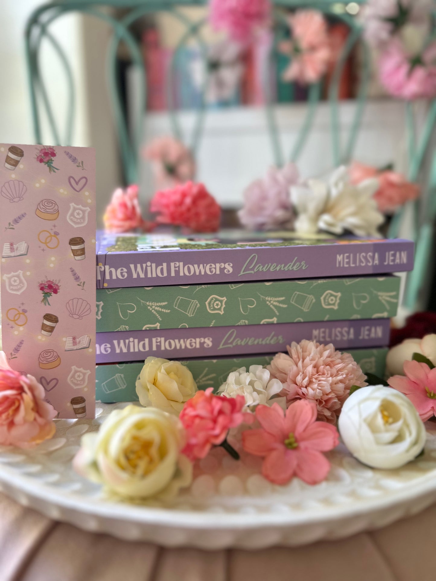 The Wild Flowers , Lavender (Book 1) (Sprayed edge and hand Signed)