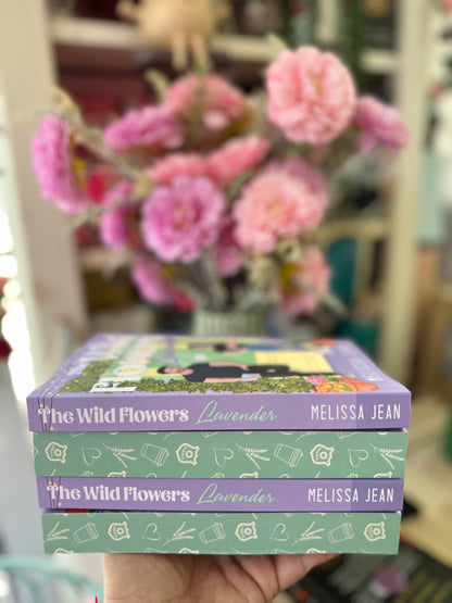 The Wild Flowers , Lavender (Book 1) (Sprayed edge and hand Signed)