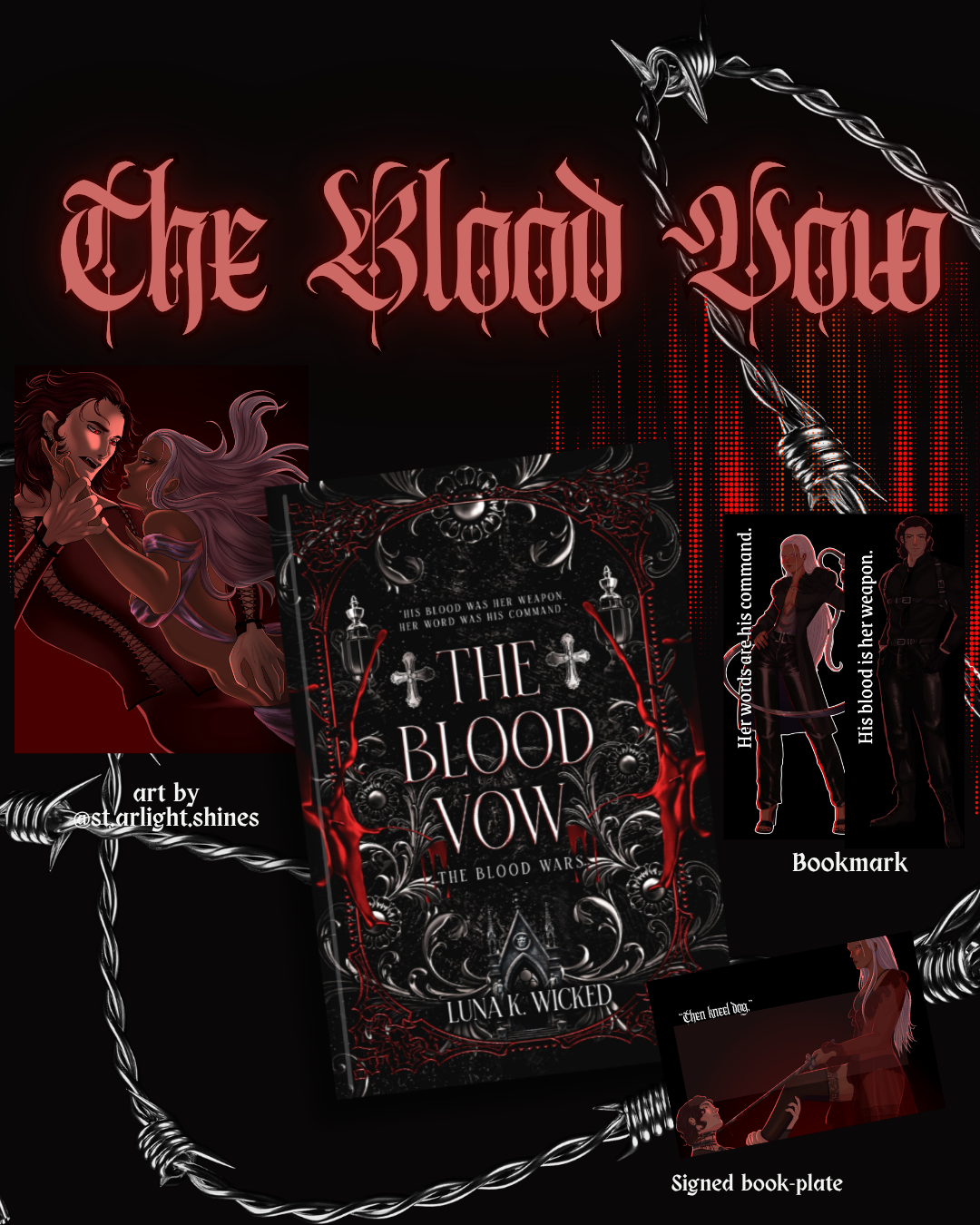 Open Pre-Order: The Blood Vow by Luna K. Wicked
