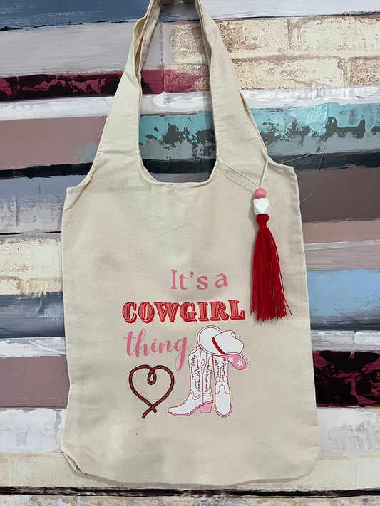 It's A Cowgirl Thing - Tote